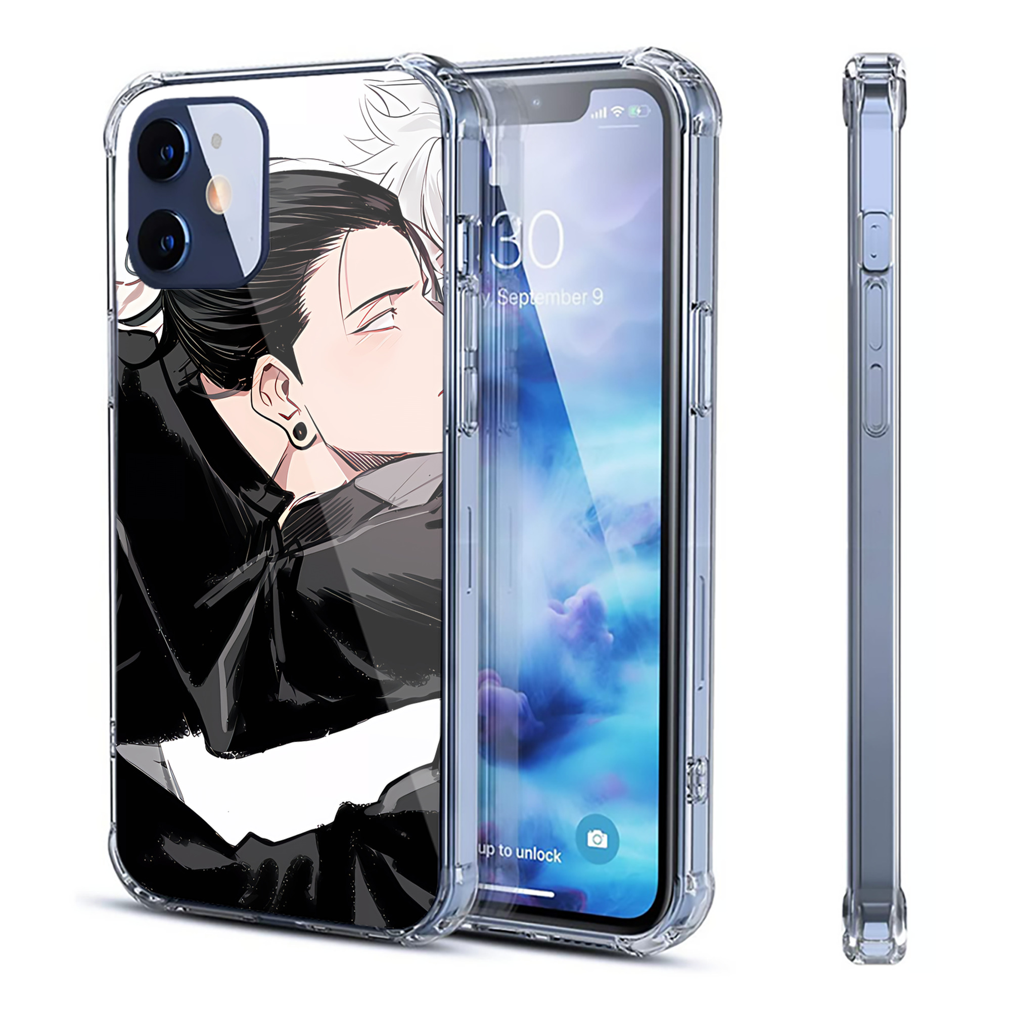 （画像用） SPY×FAMILY间谍家家酒 【iPhone 12シリーズ対応】透明スマホケース（クリアソフトケース）